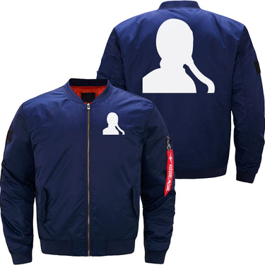 Fighter jet pilot Gas mask silhouette JACKET THE AV8R